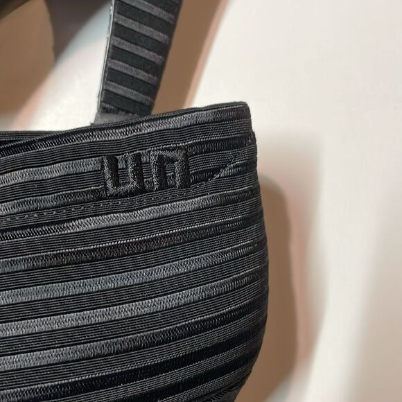 UN United Nude Womens Fold Hi Black Ankle Heels Booties Sz 5 - Picture 7 of 13